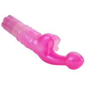 Vibrator met clitoris stimulatie