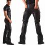 Leatherlook jeans model 501 achterzijde